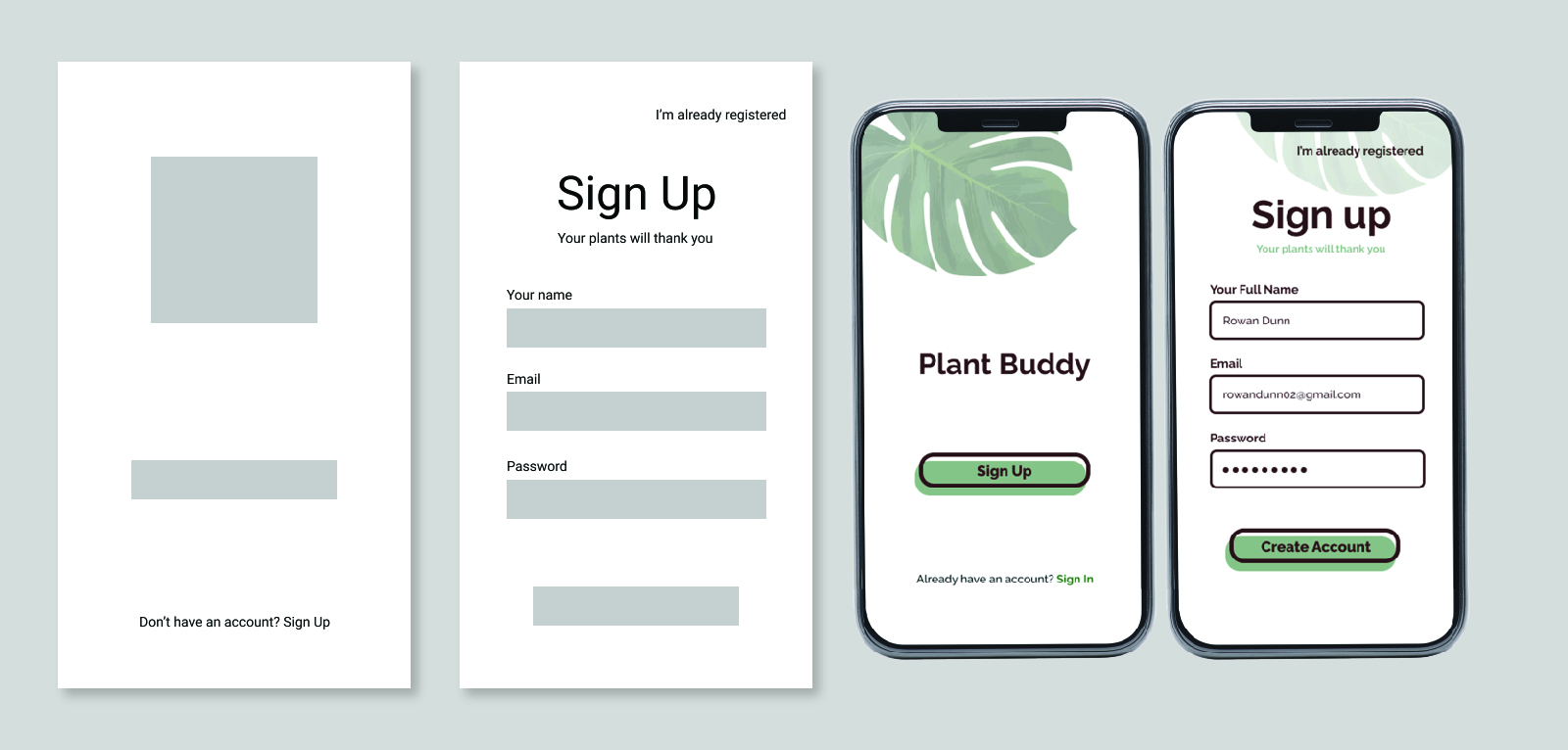 Sign Up Screen Image